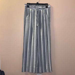 black and white dress pants; Size S